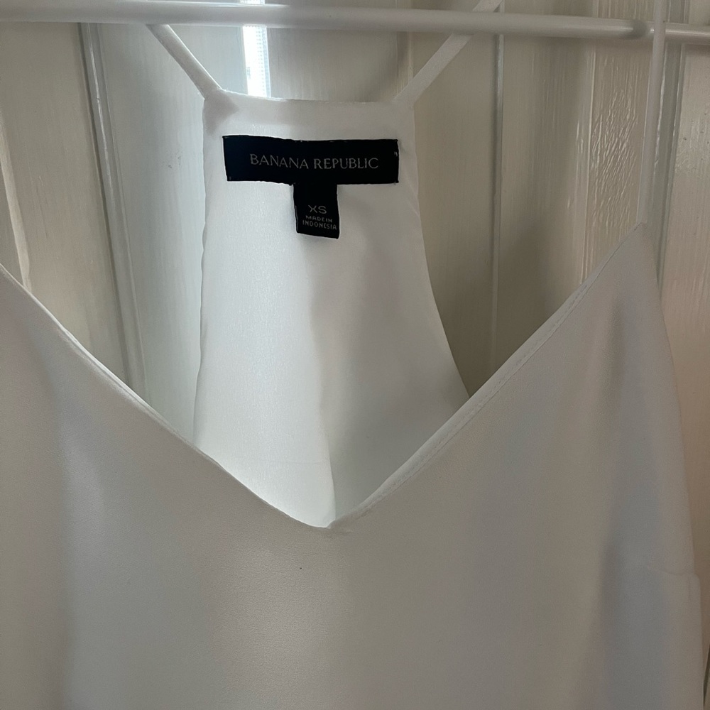 Banana Republic White Cami Top - Picture 2 of 4